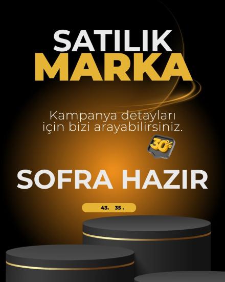 35. ve 43. sınıflarda tescilli markamız satılıktır